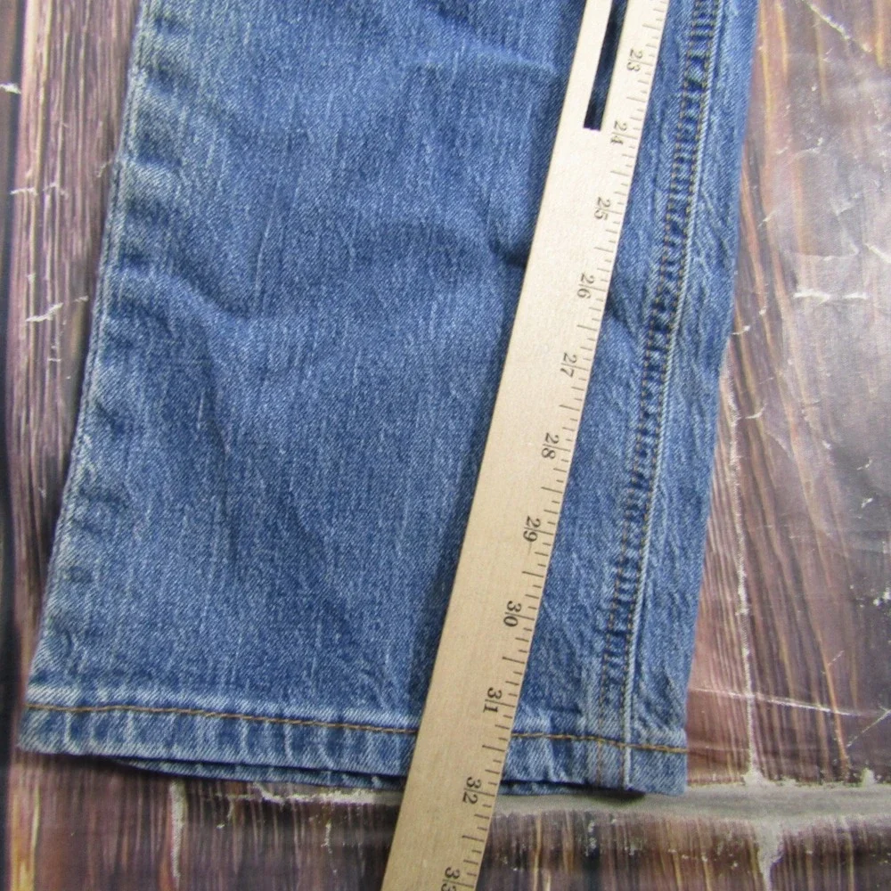 Levi's 541 Athletic Taper Jeans Mens 32x34 Blue Medium Wash Stretch Denim